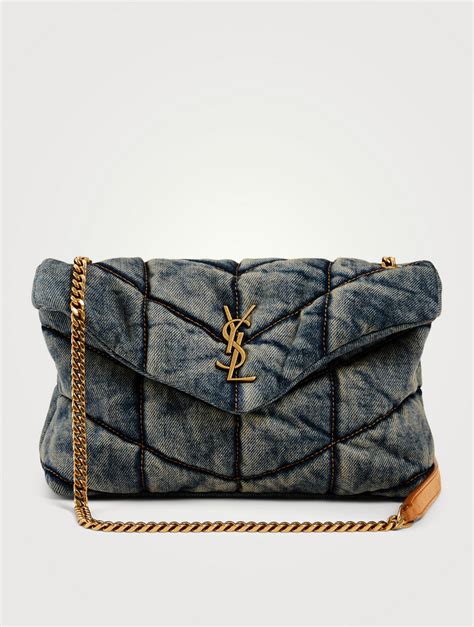 ysl shopper tote sale|ysl denim tote.